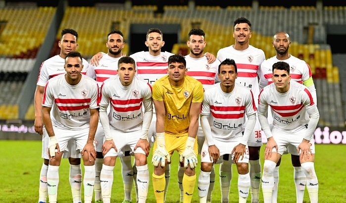 مباراة الزمالك والمصري البورسعيدي ضمن مباريات الدوري المصري