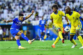 مباراة الهلال والنصر في الدوري السعودي